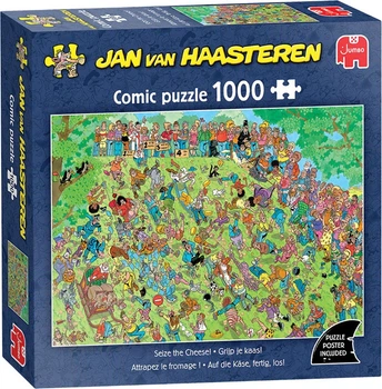 Пазл Jumbo Jan van Haasteren Лови свій сир! 1000 елементів (2051832)