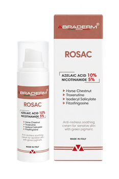 Успокаивающий крем BRADERM Rosac Cream, 30 мл 00-00000389