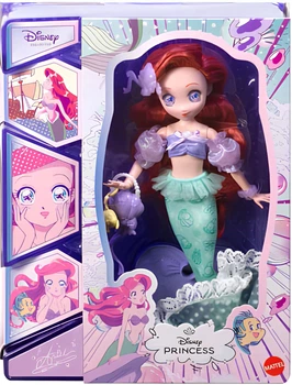Lalka Disney Princess Ariel w stylu manga (JLT60) (194735369102)