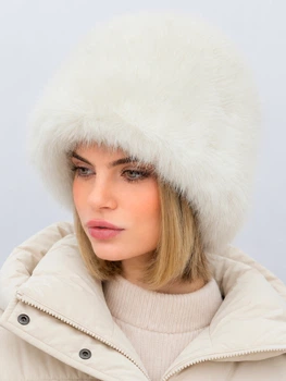 Шапка женская Malisa Каміла 2015-2-01 56-59 Белая