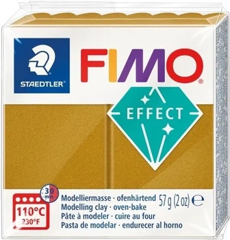 Masa termoutwardzalna Fimo Effect 57 g Złoty metalik 8010-11 (4007817096093)
