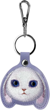 Чохол-брелок Nimmy для AirTag Big Eyed Pet 2.0 Rabbit Purple (6971080318658)