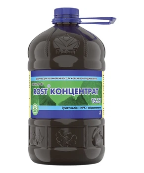 Добриво Рост-концентрат NPK 15+7+7 Азотне 4 л