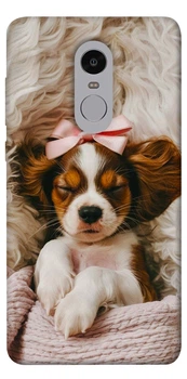 Чехол для Xiaomi Redmi Note 4X с принтом Sleepy spaniel