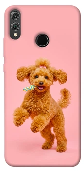 Чехол для Huawei Honor 8X с принтом Happy poodle
