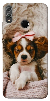 Чехол для Huawei Honor 8X с принтом Sleepy spaniel