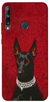 Чехол для Huawei P40 Lite E с принтом Premium doberman