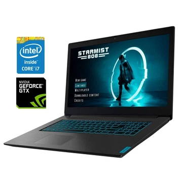 Ігровий ноутбук Б-клас Lenovo IdeaPad L340-15IRH Gaming / 15.6" (1920x1080) IPS / Intel Core i7-9750H (6 (12) ядер по 2.6 - 4.5 GHz) / 8 GB DDR4 / 128 GB SSD NVMe + 1000 GB HDD / nVidia GeForce GTX 1650, 4 GB GDDR5, 128-bit / WebCam б/в