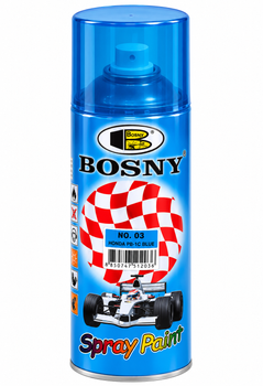 Лак тоніровочний Bosny Spray Paint синій (03)