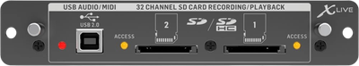 Карта розширення Behringer X-LIVE для мікшерів X32 (0606-ABU86-001)