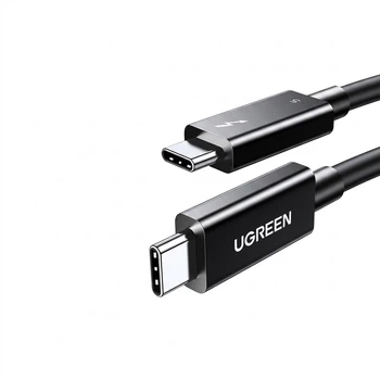 Кабель Ugreen Thunderbolt 5 USB Type-C - USB Type-C 240 Вт 80 Гбит/с 16K (45996)