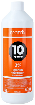 Oksydant w kremie Matrix SoColor 3% 10 Vol 1000 ml (3474637229160)