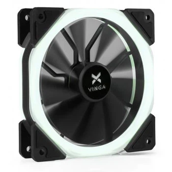 Кулер Vinga LED fan-02 White для корпуса ПК с LED подсветкой