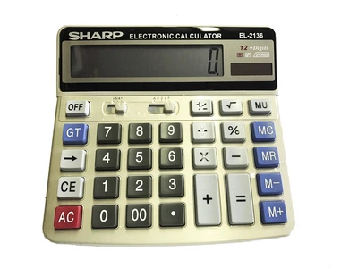 Калькулятор "Sharp" 2136