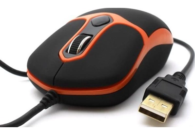 Мышь Flyper Deluxe FDS-368CR USB Orange