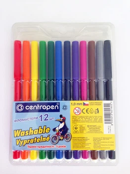 Фломастеры Centropen 12 цветов