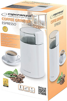 Кавомолка ESPERANZA Coffee Grinder Espersso EKC001W
