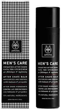 Balsam po goleniu Apivita Men's Care nawilżająco-zmiękczający z dziurawcem i propolisem 100 ml (5201279008000)