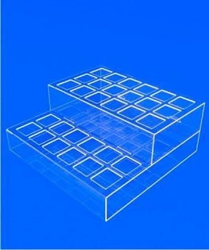 Подставка для косметики PlasticMarket Подставка под помаду на 30 шт отверстия 23х26 мм (KM-28)