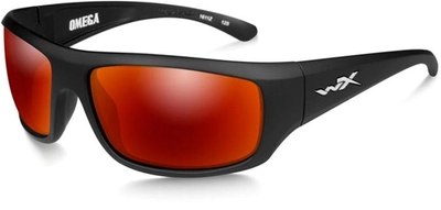Захисні окуляри Wiley X Omega Блідо-бордові (ACOME05)