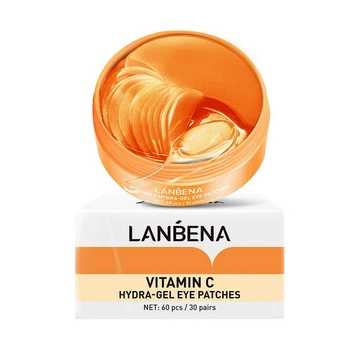 Гидрогелевые патчи с витамином С Lanbena Vitamin C Eye Mask 60 шт