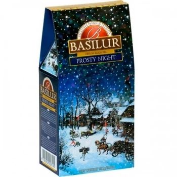 Чорний чай Basilur Морозна ніч картон 100 г
