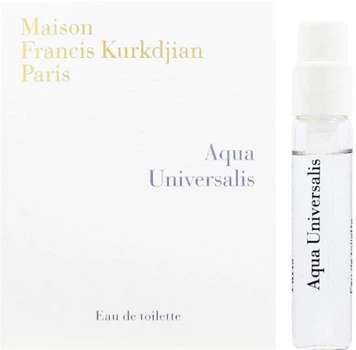 Пробник Туалетна вода унісекс Maison Francis Kurkdjian Aqua Universalis 2 мл (3700559601556/3700559612200)