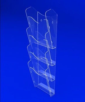 Холдер А4 PlasticMarket навесной каскадный 4 яруса 215х300 мм (PP-19)