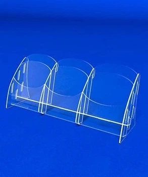 Холдер А5 PlasticMarket каскад в 2 яруса на 6 карманов (PP-48)