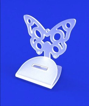 Подставка под бижутерию PlasticMarket "Бабочка малая" под кольцо и 1 пару серег (BJ-109-2)