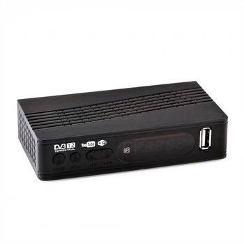 ТВ тюнер ресивер DVB-T2 M2 с LCD