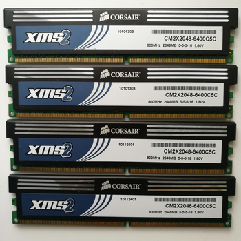 Игровая оперативная память Corsair DDR2 8Gb (4x2Gb) 800MHz PC2 6400U CL5 (CM2X2048-6400C5C) Б/У