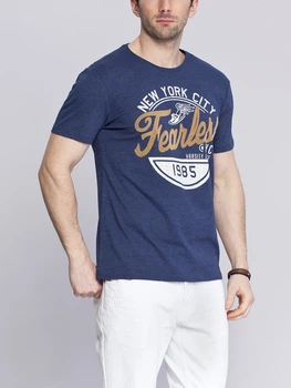 Футболка LC Waikiki S Синя (LCW T-shirt -274-01)