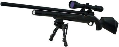 Пневматична гвинтівка (PCP) ZBROIA Хортиця 550/220 (кал. 4,5 мм, чорний) LWW