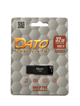 Флеш-накопичувач DATO USB 2.0 DS3003 32Gb black (DS3003B-32G)