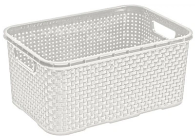 Кошик BRQ Rattan 7 л (1742brq-білий)