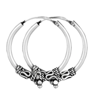 Серебряные серьги Silvex925 С5/309, с застежкой "Конго"