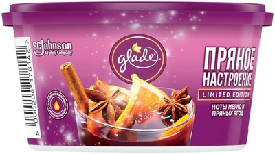 Освежитель воздуха Glade мини-гель Пряное настроение, 70 г
