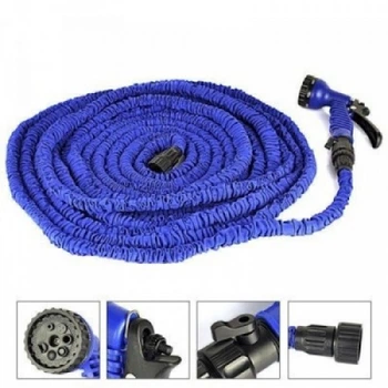 Cадовий шланг для поливу X HOSE 30 м з розпилювачем Magic Hose Синій