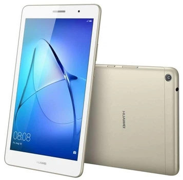 Планшетный ПК Huawei MediaPad T3 7 8GB 3G Gold (BG2-U01); 7" (1024x600) IPS / Spreadtrum SC7731G / ОЗУ 1 ГБ / 8 ГБ встроенной + microSD до 128 ГБ / камера 2 Мп + 2 Мп / 3G (UMTS) / Wi-Fi, Bluetooth / GPS, A-GPS / ОС Android 6.0 (Marshmallow) / 187.6 х 103