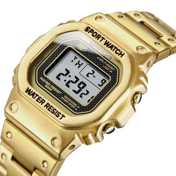 Наручний годинник AlexMosh чоловічі Sanda All Gold (2288)