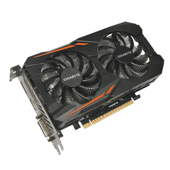 Видеокарта GeForce GTX1050 OC Gigabyte 2Gb DDR5 128bit DVI/HDMI/DP 1518/7008 MHz GVN1050OC2GD
