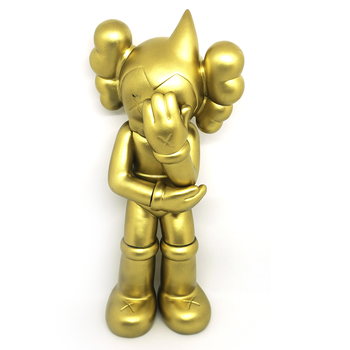 Коллекционная статуэтка игрушка Kaws Companion&nbsp;Gold 400%