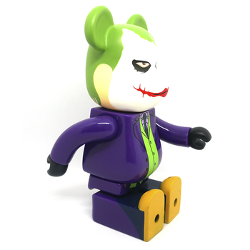 Дизайнерская статуэтка игрушка BEARBRICK THE JOKER 400％