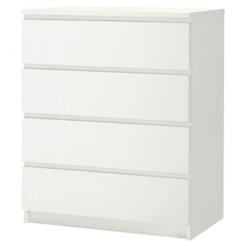 Комод IKEA MALM на 4 ящика белый 002.145.53