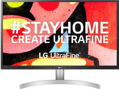 Монитор 27" LG UltraFine 27UL500-W -- 4К IPS / 8-Bit+FRC / sRGB 99% / HDR10 / AMD FreeSync / Flicker-Free