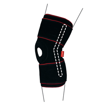 Бандаж на коленный сустав с полицентрическими шарнирами REMED R6302 размер M