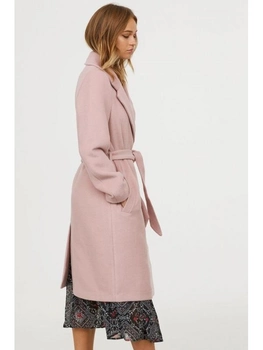 Пальто H&M 0690212-8 Розовое