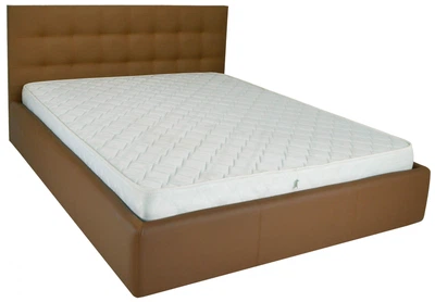 Ліжко Chester Comfort 120 х 190 см Fly 2213 A1 З підйомним механізмом та нішою для білизни Світло-Коричневе