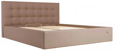 Кровать Chester Comfort 120 х 190 см Fly 2213 С подъемным механизмом и нишей для белья Светло-коричневый